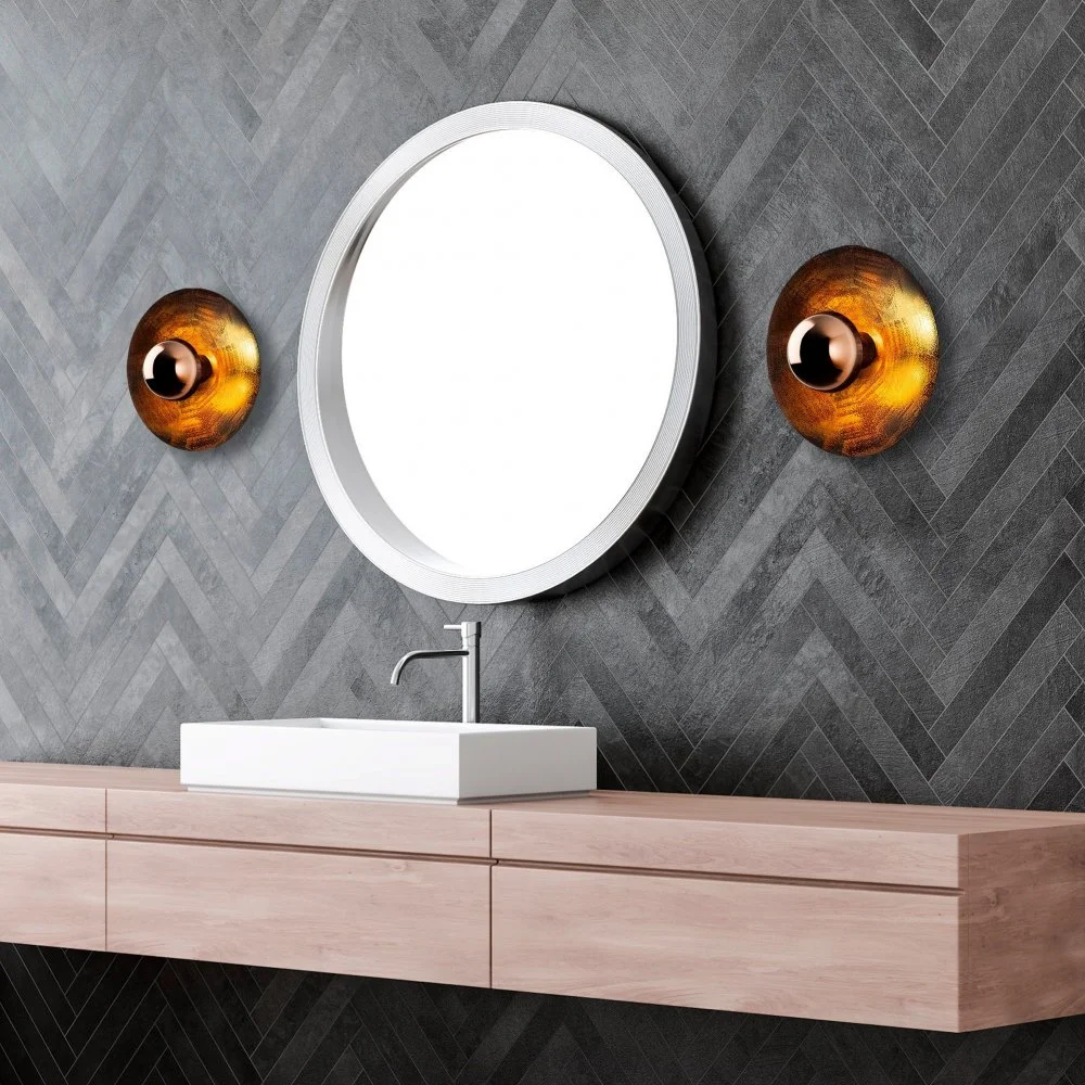 Skånska Möbelhuset Kurt Vägglampa Ø28 Cm - Koppar - Bild 4