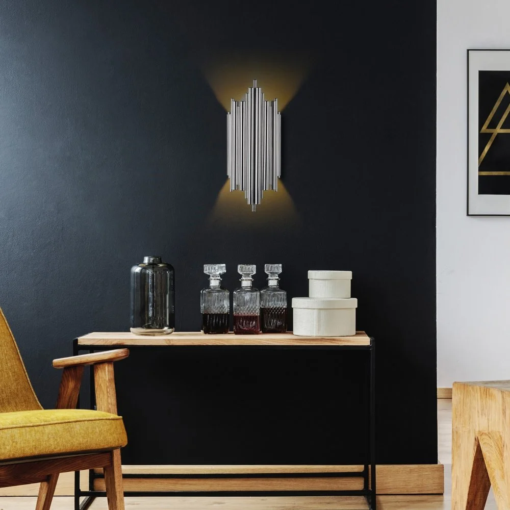 Skånska Möbelhuset Reis Vägglampa 13342 - Krom - Bild 3