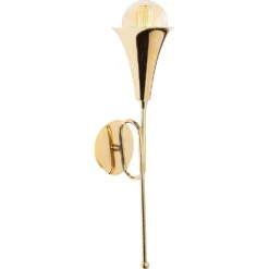 Skånska Möbelhuset Sarmal Vägglampa 3051 - Guld