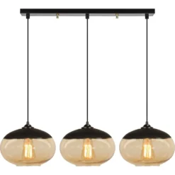 Skånska Möbelhuset Camini Taklampa 871 - Svart/honung