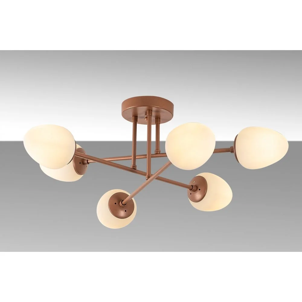 Skånska Möbelhuset Camflo Taklampa 10395 - Koppar - Bild 3