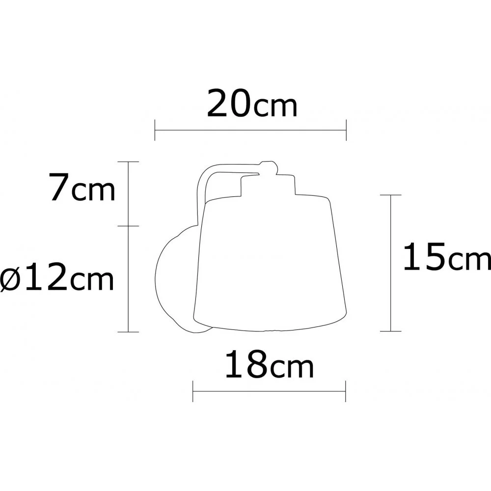 Skånska Möbelhuset Keller Vägglampa N-272 - Silver - Bild 3