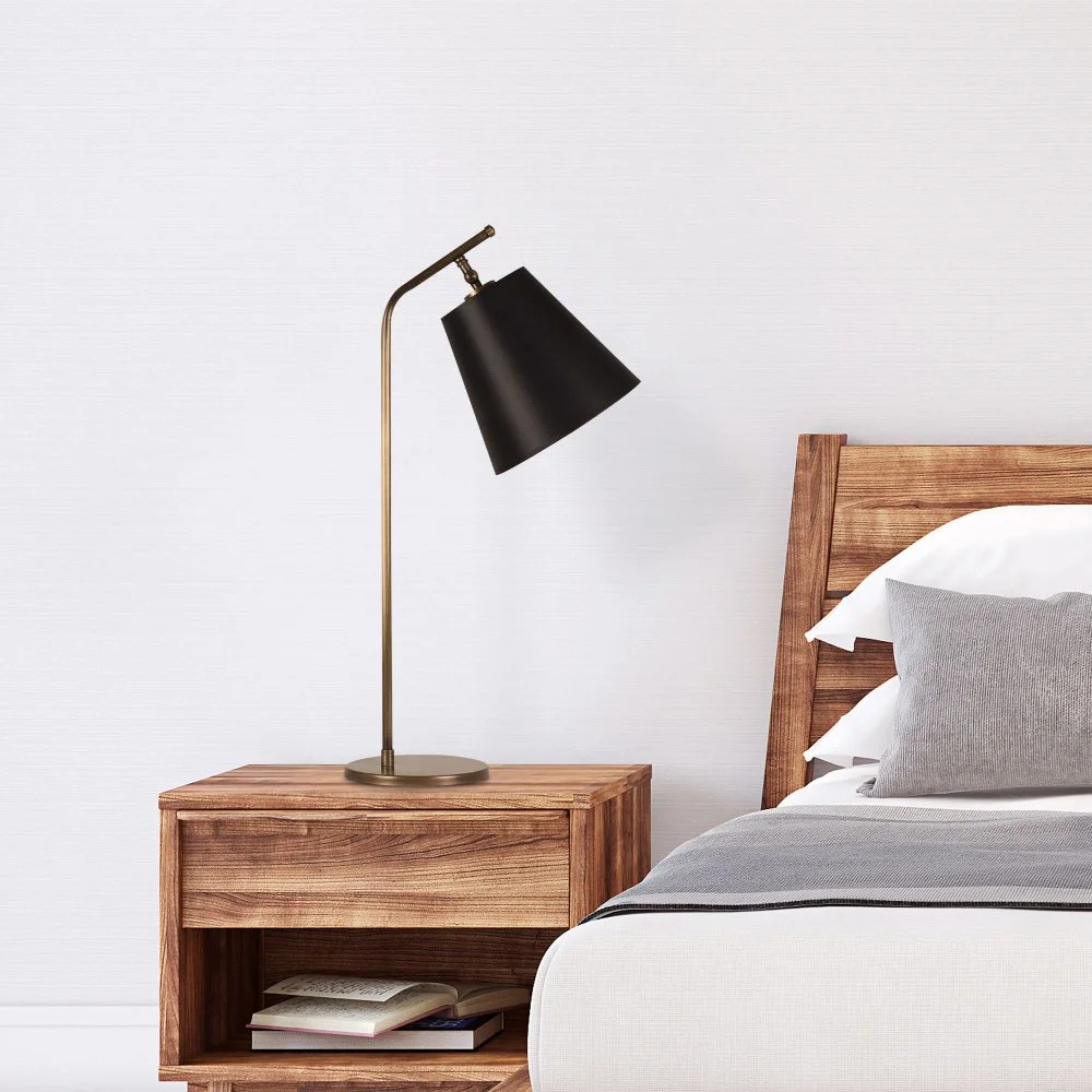 Skånska Möbelhuset Salini Bordslampa - Svart/vintage - Bild 4