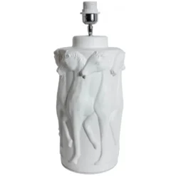 Skånska Möbelhuset Bordslampa Dansande Hästar H 47 Cm - Vit