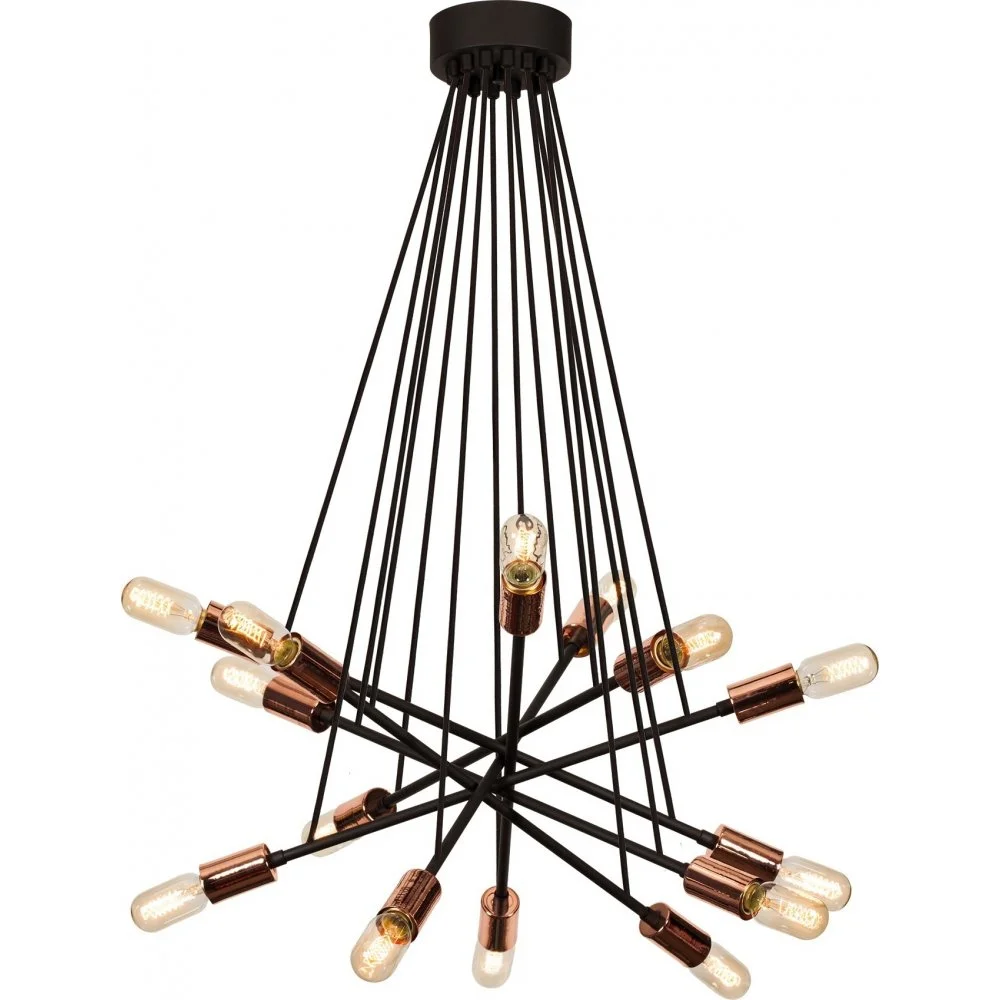 Skånska Möbelhuset Okini Taklampa - Svart/koppar