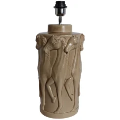Skånska Möbelhuset Bordslampa Dansande Hästar H47 Cm - Beige
