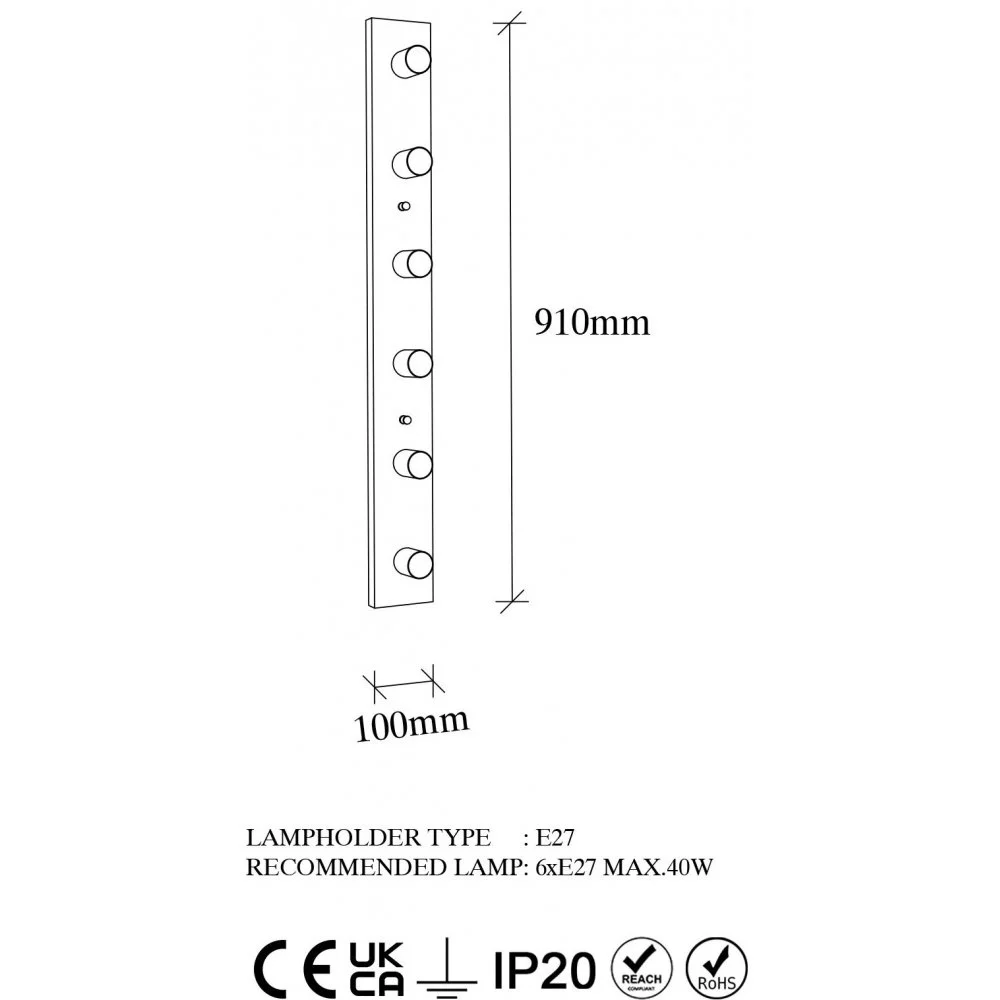 Skånska Möbelhuset Milou Vägglampa 12236 - Vit - Bild 6