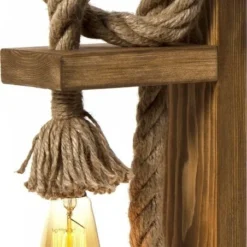 Skånska Möbelhuset Lumina Vägglampa 2 - Brun/guld