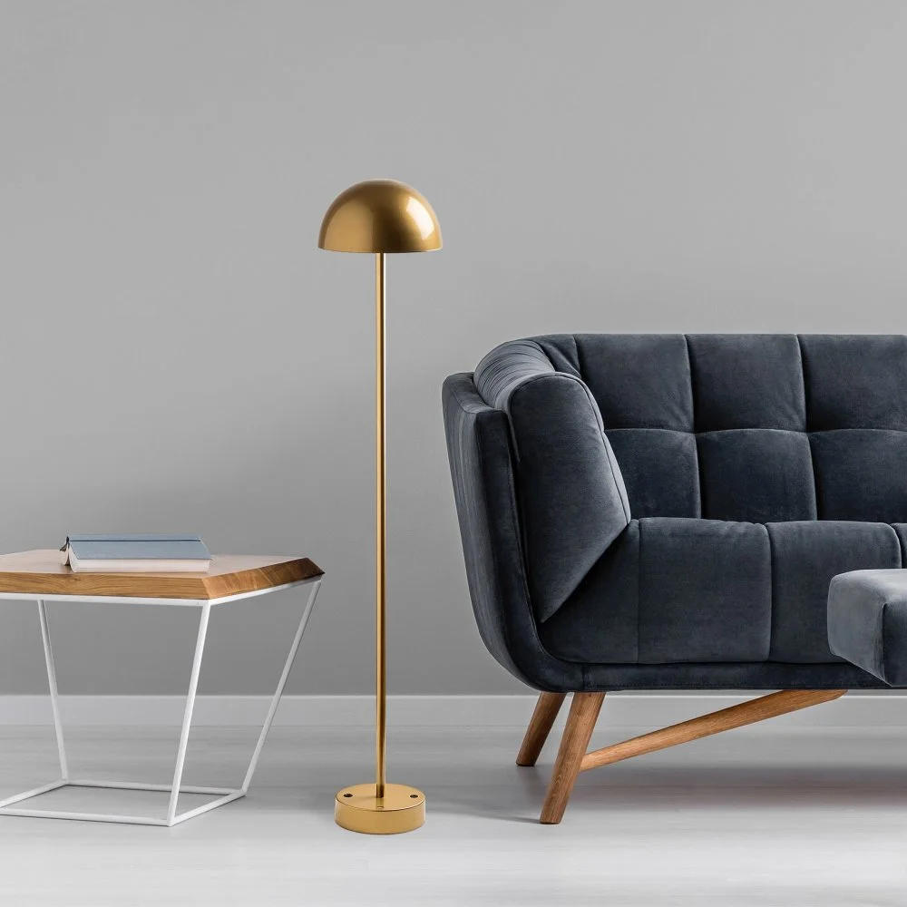 Skånska Möbelhuset Seppo Golvlampa - Guld - Bild 3