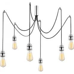 Skånska Möbelhuset Kaluv Taklampa 906 - Krom