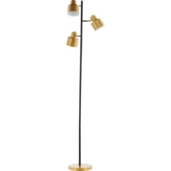 Skånska Möbelhuset Semafor Golvlampa - Svart/mässing