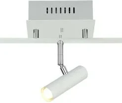 Aneta Lightning Spotlight Artic - Vit/krom