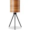Skånska Möbelhuset Sun Bordslampa - Trä/svart