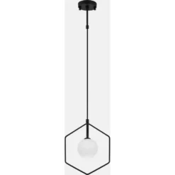 Skånska Möbelhuset Geometri Taklampa 11075 - Svart/vit