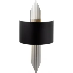 Skånska Möbelhuset Harmonic Curve Vägglampa - Svart/silver