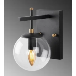 Skånska Möbelhuset Zahar Vägglampa 13112 - Svart