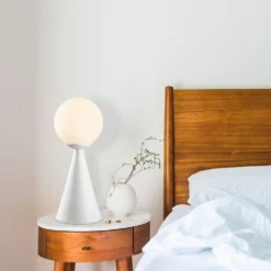 Skånska Möbelhuset Gondol Bordslampa - Vit