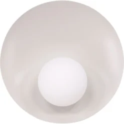 Skånska Möbelhuset Le Vägglampa - Ljusgrå/vit