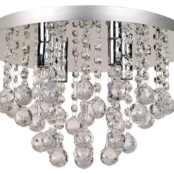 Markslöjd Aries Taklampa 4 - Krom/Kristall