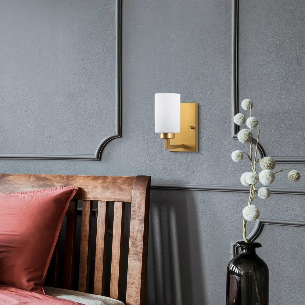 Skånska Möbelhuset Hana Vägglampa 13175 - Guld - Bild 2