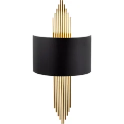 Skånska Möbelhuset Harmonic Curve Vägglampa - Svart/guld