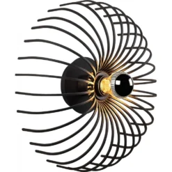 Skånska Möbelhuset Aspendos Vägglampa N-645 - Svart