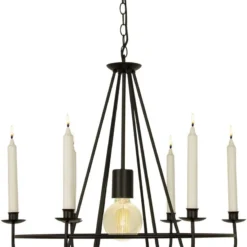 Aneta Lightning Takkrona Kronoberg - Svart