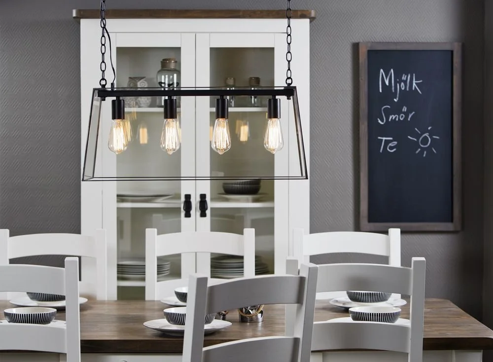 Aneta Lightning Taklampa Diplomat - Svart/klar - Bild 2