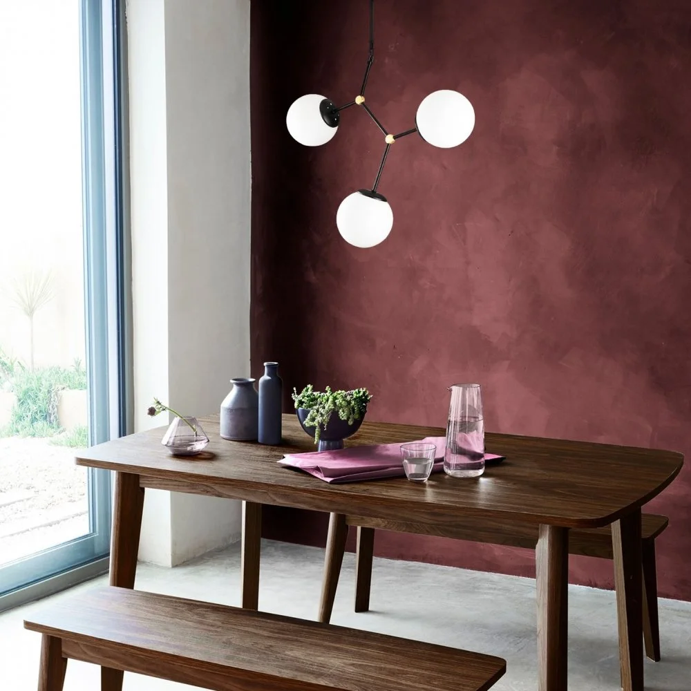 Skånska Möbelhuset Damar Taklampa 6316 - Svart/vit - Bild 2