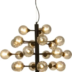 Aneta Lightning Taklampa Cosmos - Svart/rökgrå