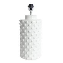 Skånska Möbelhuset Glas Bubbel Lampfot H48 Cm - Offwhite (Glansig)