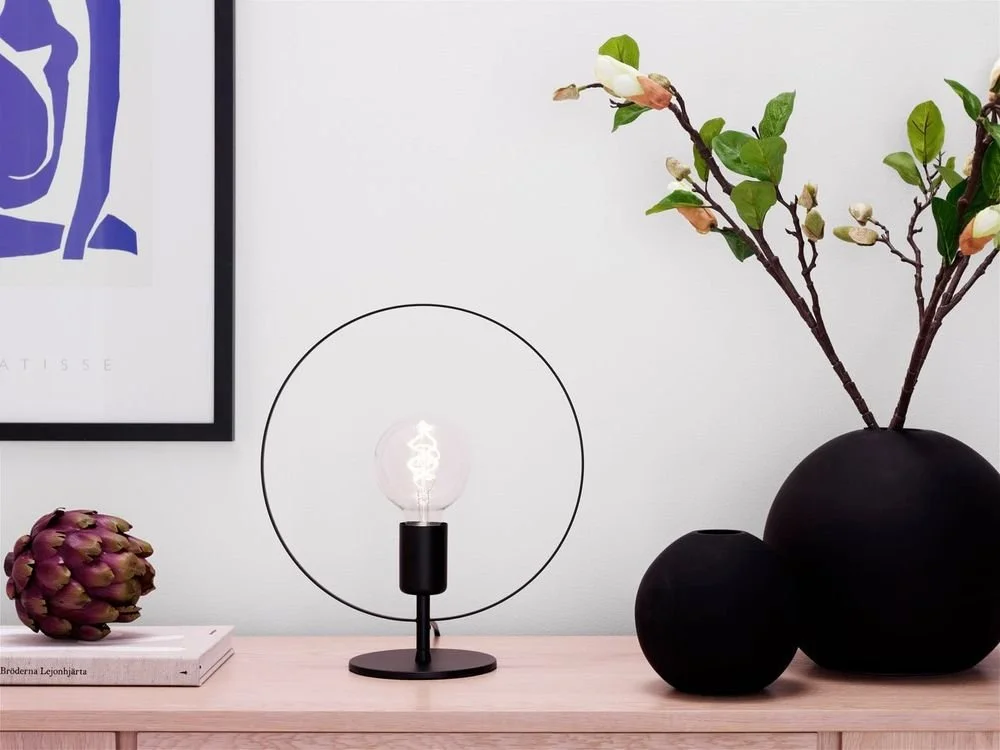 Skånska Möbelhuset Spartan Ringo Bordslampa - Svart - Bild 2
