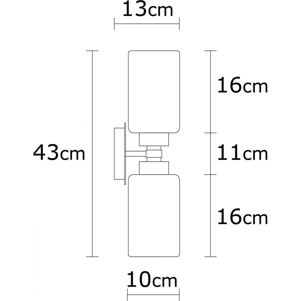 Skånska Möbelhuset Lotto Vägglampa N-347 - Silver - Bild 4