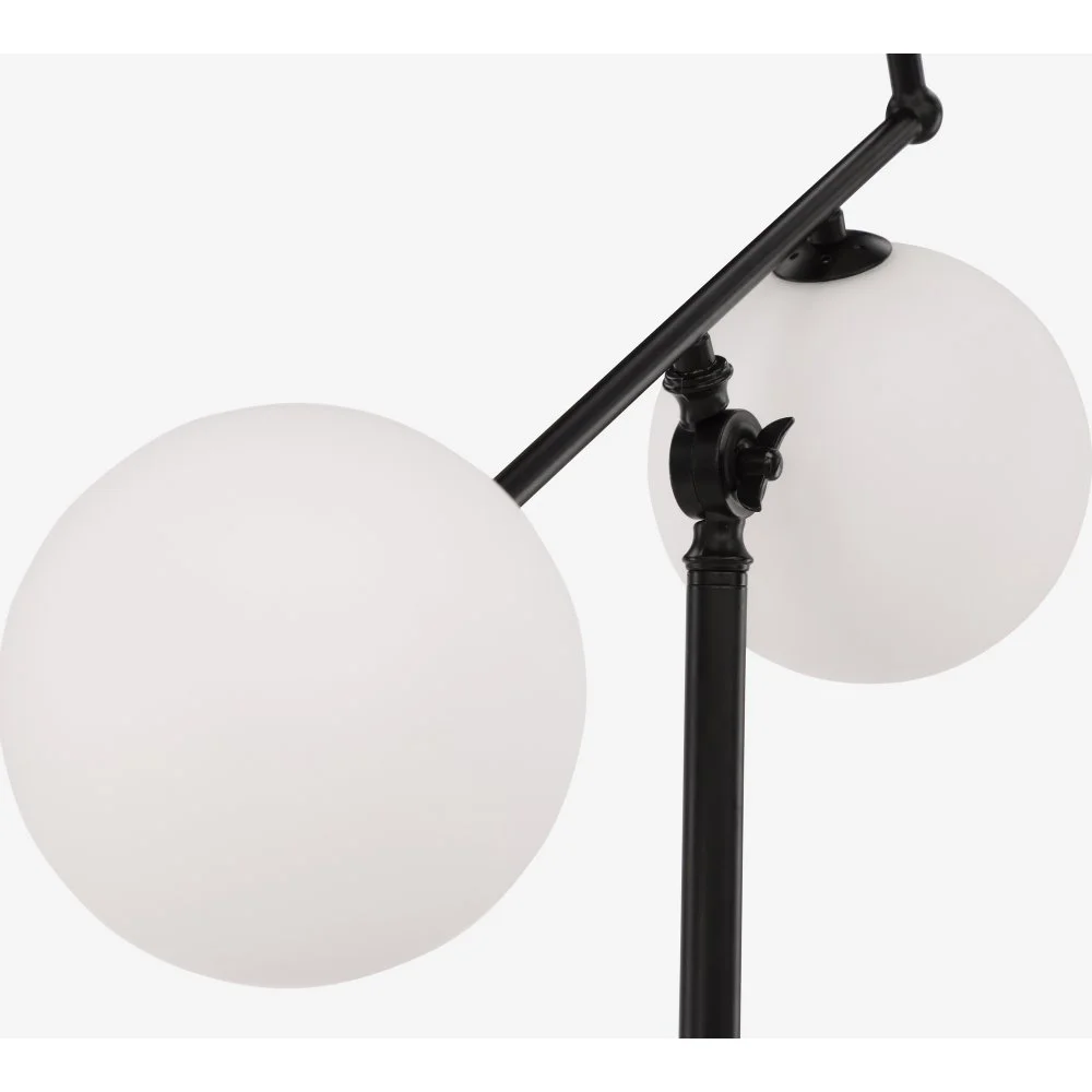 Skånska Möbelhuset Marsan Golvlampa - Svart/vit - Bild 5