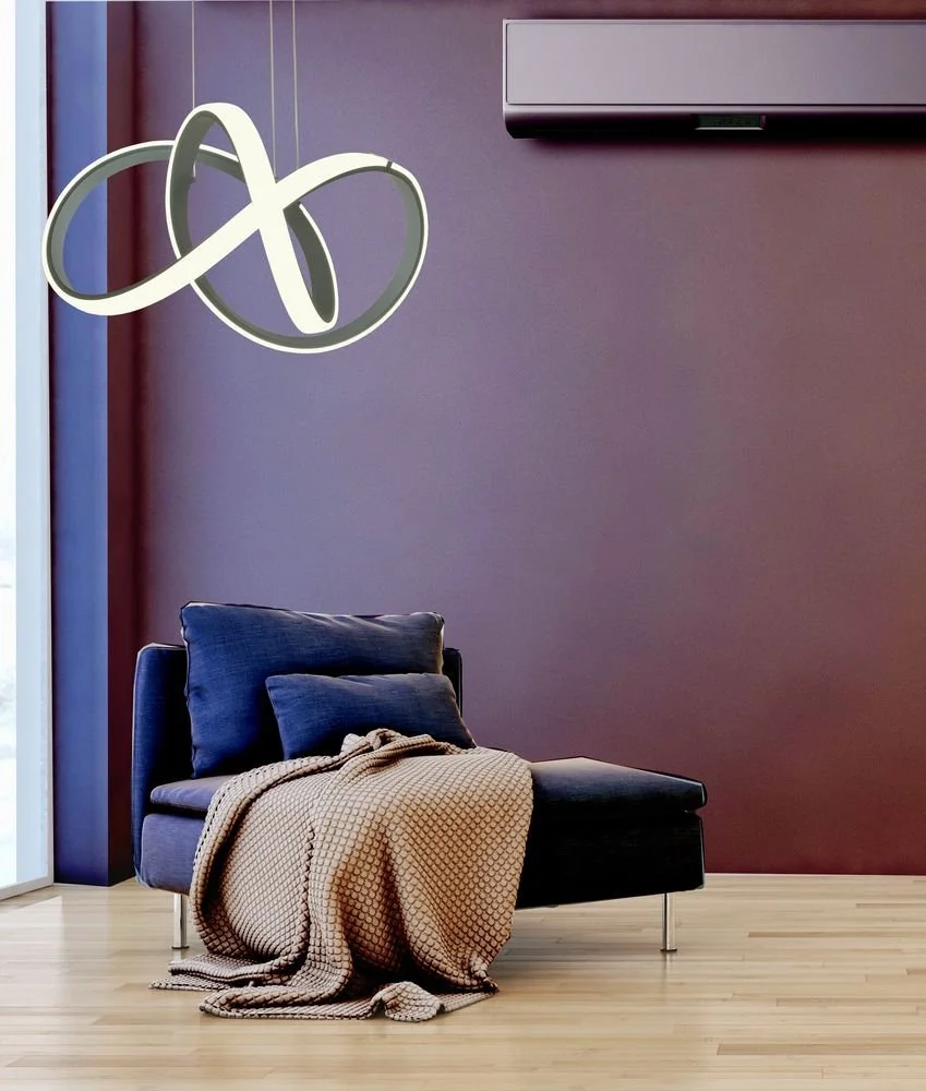 Aneta Lightning Taklampa Krumelur - Silvergrå - Bild 2