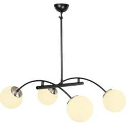 Skånska Möbelhuset Hillevi Taklampa 3811 - Svart/vit