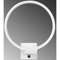 Skånska Möbelhuset Haldur Vägglampa Ring - Vit