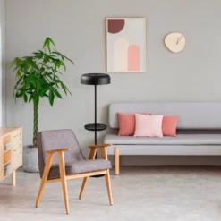 Skånska Möbelhuset Like Golvlampa 5 - Svart/guld