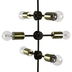 Interstil Interiör Taklampa Riktning - Svart / Mässing