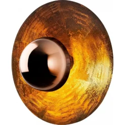 Skånska Möbelhuset Kurt Vägglampa Ø38 Cm - Koppar