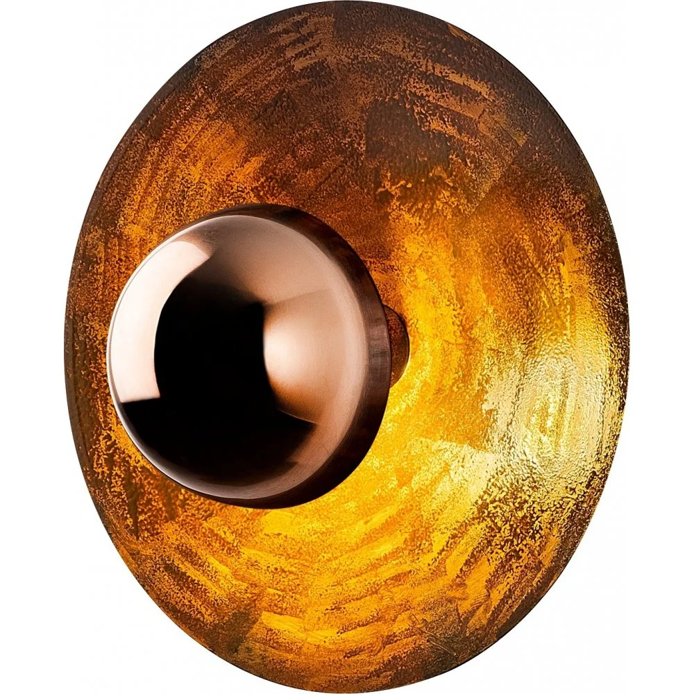 Skånska Möbelhuset Kurt Vägglampa Ø38 Cm - Koppar