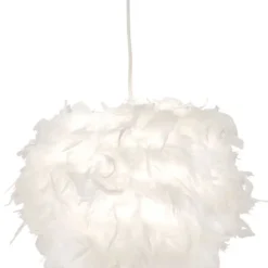 Aneta Lightning Taklampa Boa - Vit