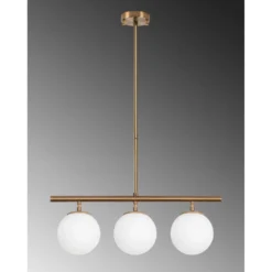 Skånska Möbelhuset Atlas Taklampa 10271 - Vintage/glas