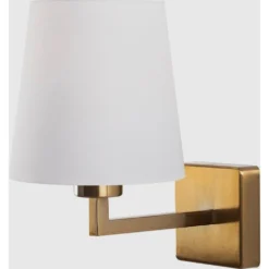 Skånska Möbelhuset Profil Vägglampa 4652 - Vit/guld