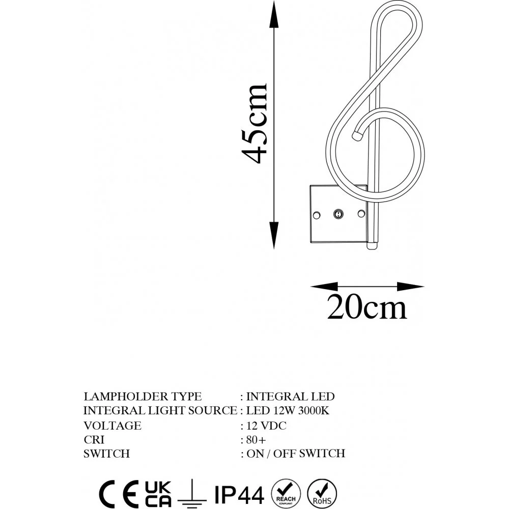 Skånska Möbelhuset Gurra Vägglampa - Guld - Bild 4
