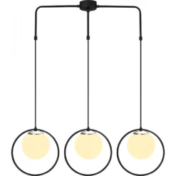 Skånska Möbelhuset Dolly Taklampa 6231 - Svart/vit