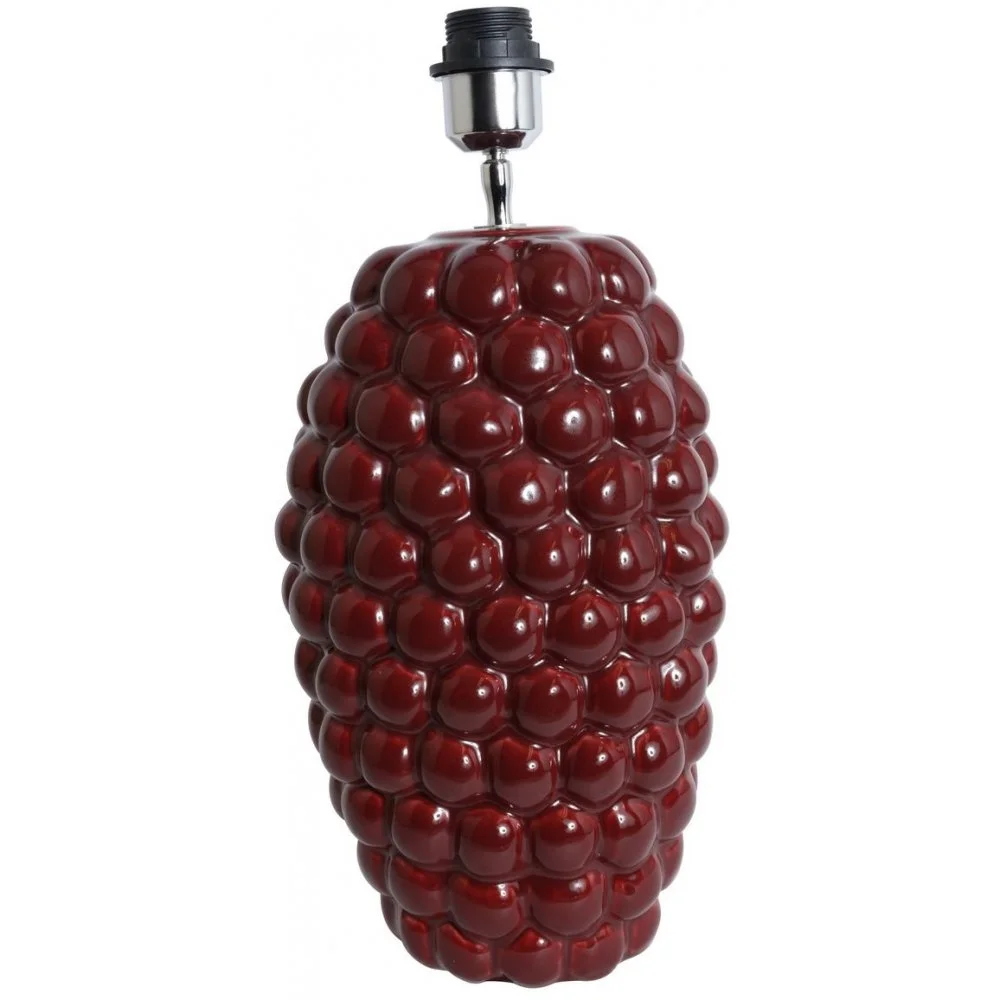 Skånska Möbelhuset Big Bouble Lampfot H48 Cm - Röd (Glansig)