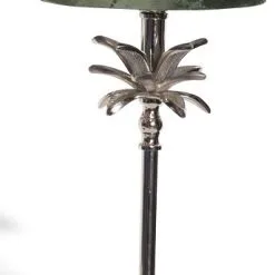 Skånska Möbelhuset Bordslampa Med Palmblad H50 Cm - Silver