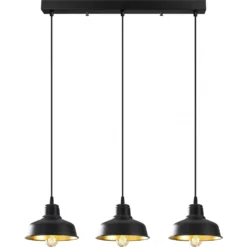 Skånska Möbelhuset Bergen Taklampa 181-S1 - Svart