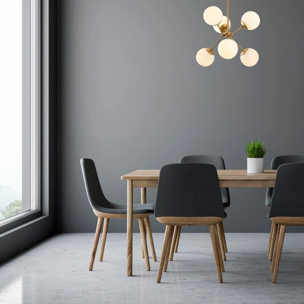 Skånska Möbelhuset Gondol Taklampa 1121 - Guld/vit - Bild 2